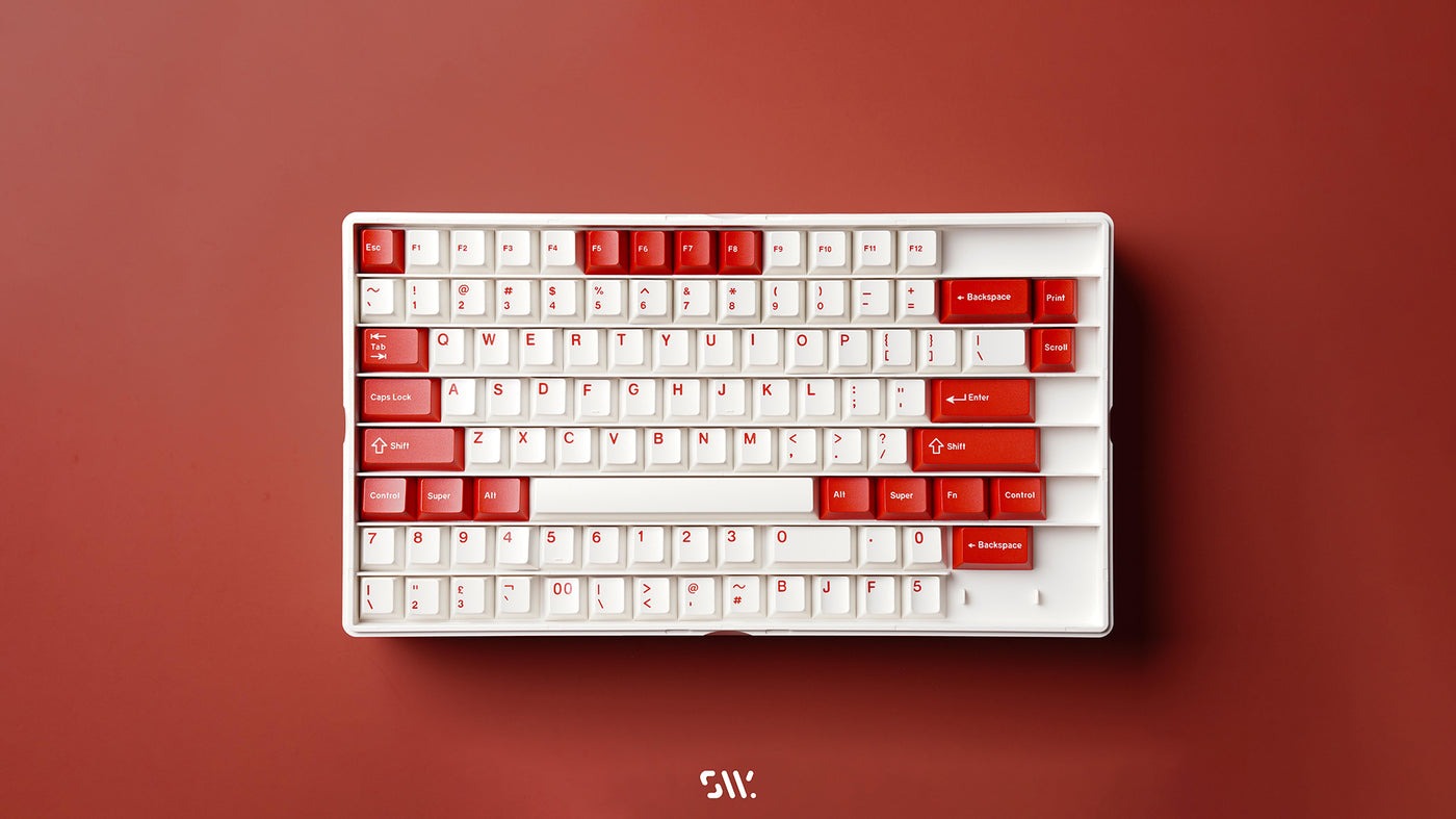 SW Classic Red Keycaps