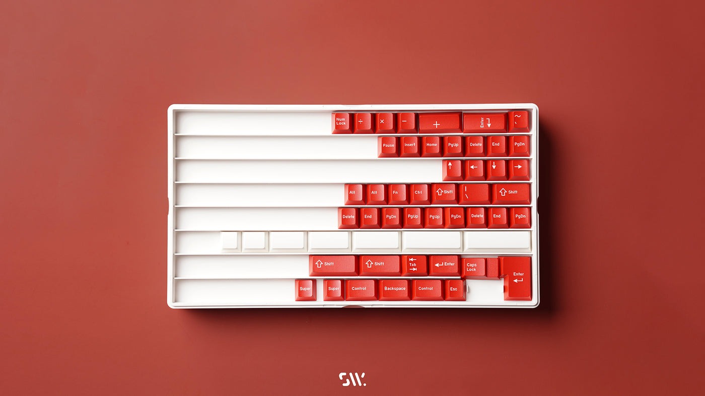 SW Classic Red Keycaps