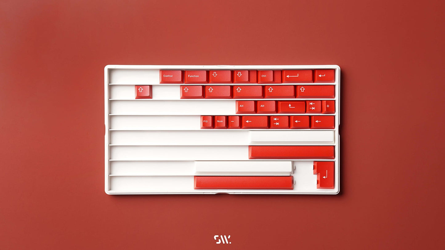 SW Classic Red Keycaps