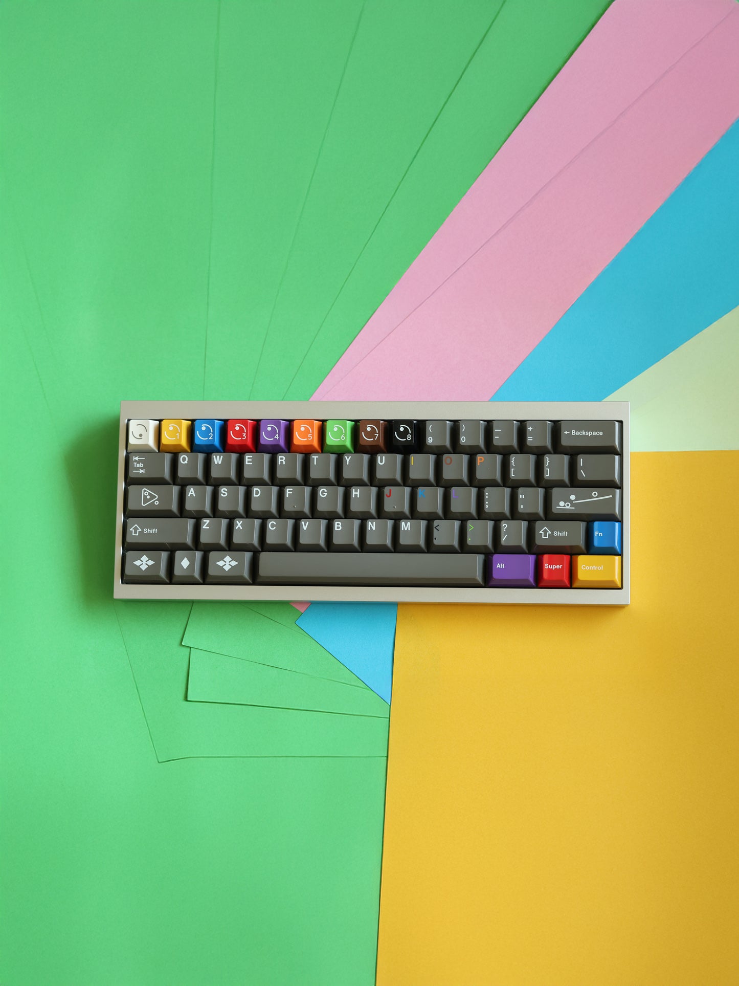 Keyboard Science Heyball Glossy Thick PBT Blank Keycaps for mechanical Keyboard