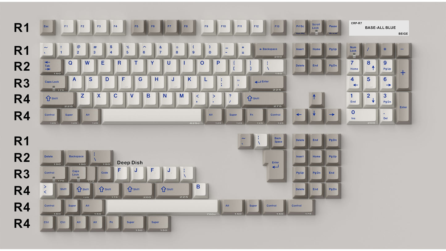 [Pre-Order] CRP Dyesub PBT Keycaps - Round 7