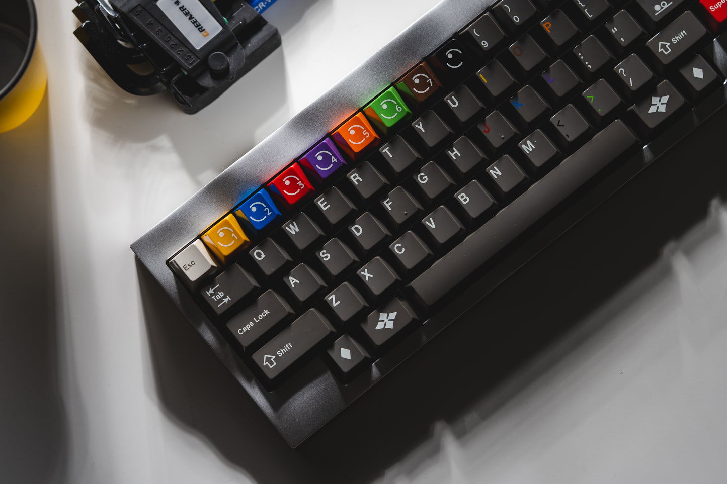 Keyboard Science Heyball Glossy Thick PBT Blank Keycaps for mechanical Keyboard