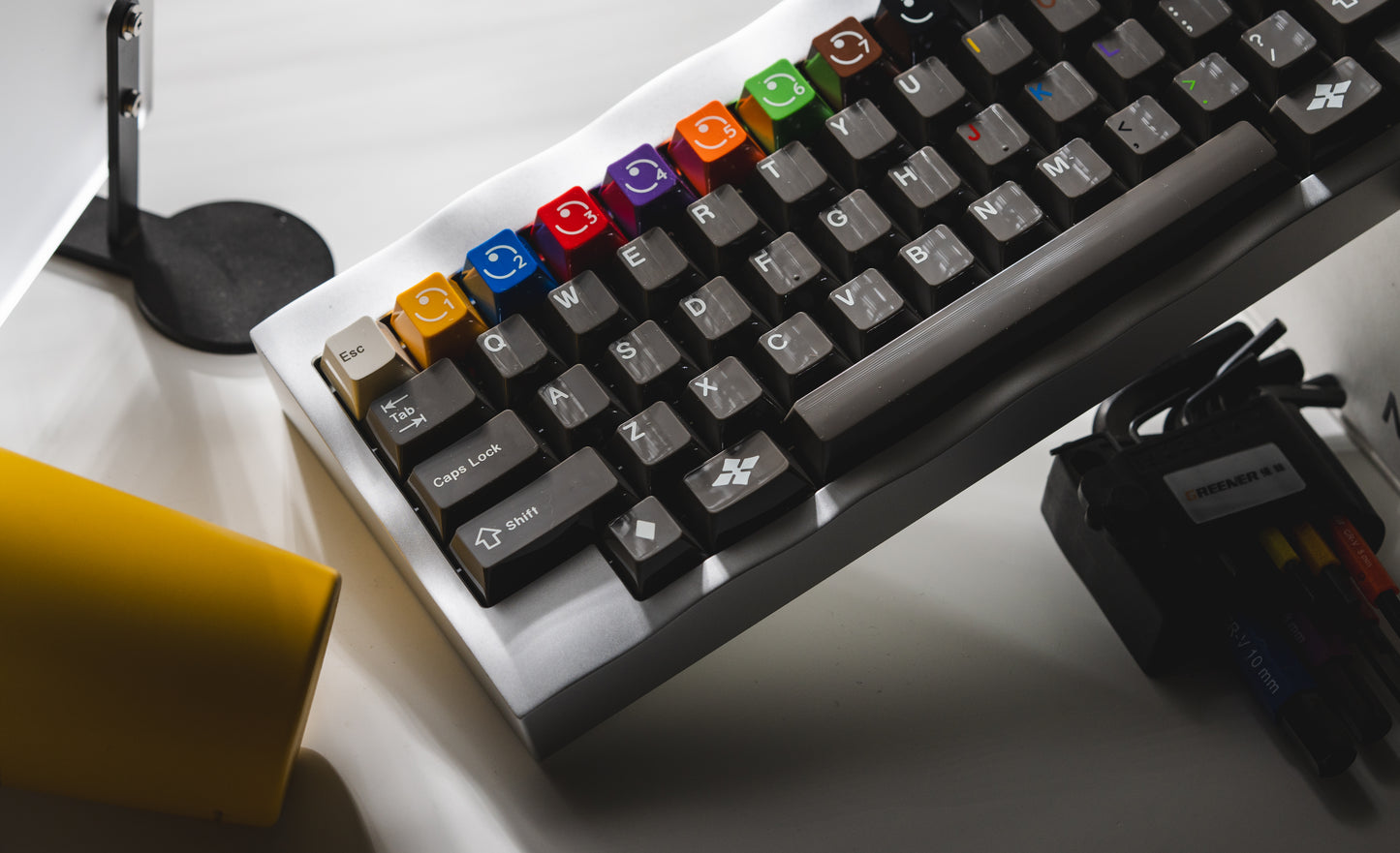 Keyboard Science Heyball Glossy Thick PBT Blank Keycaps for mechanical Keyboard