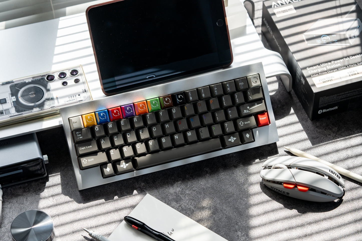Keyboard Science Heyball Glossy Thick PBT Blank Keycaps for mechanical Keyboard