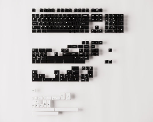 [IN-STOCK]SW White on Black / SW WOB Keycaps