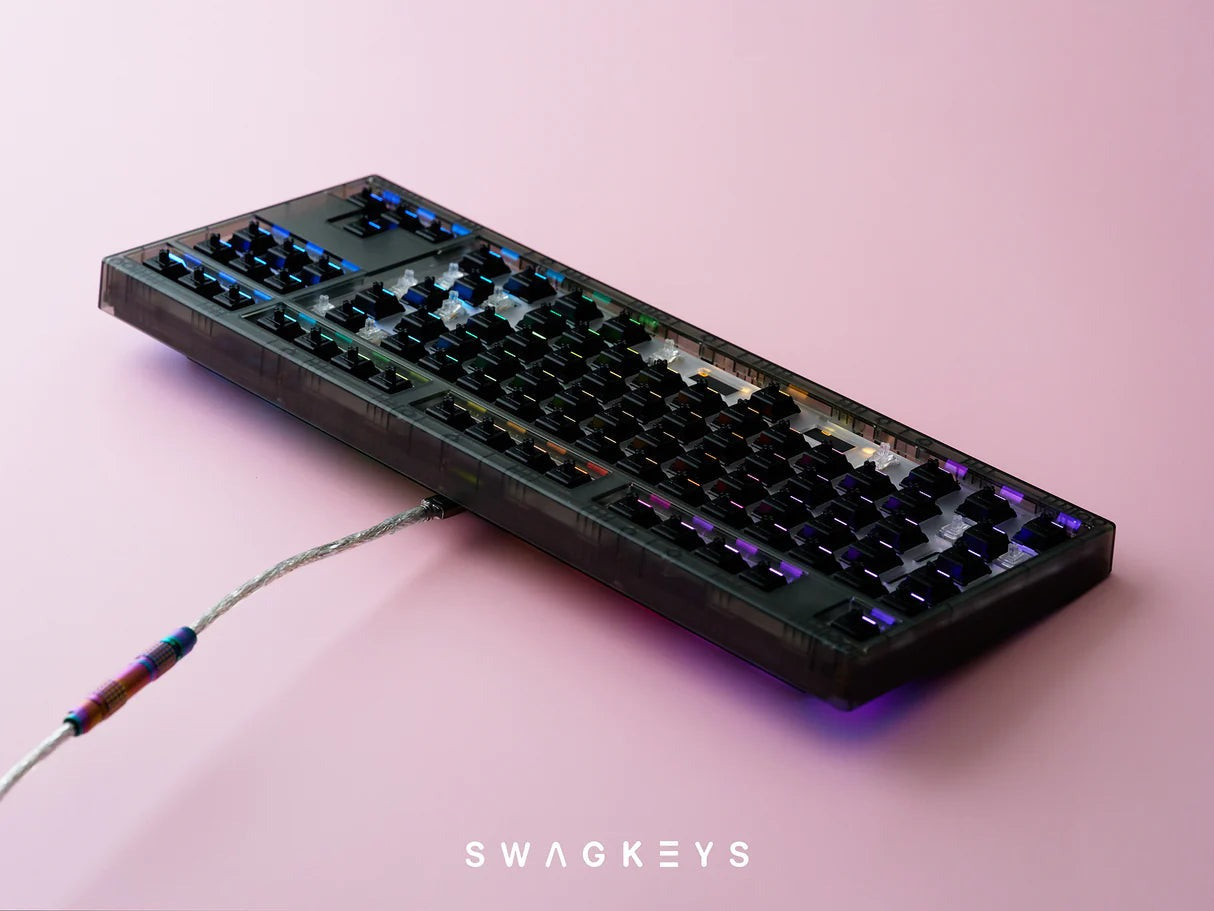 Swagkeys Transition Lite TKL - Polycarbonate Mechanical Keyboard Kit